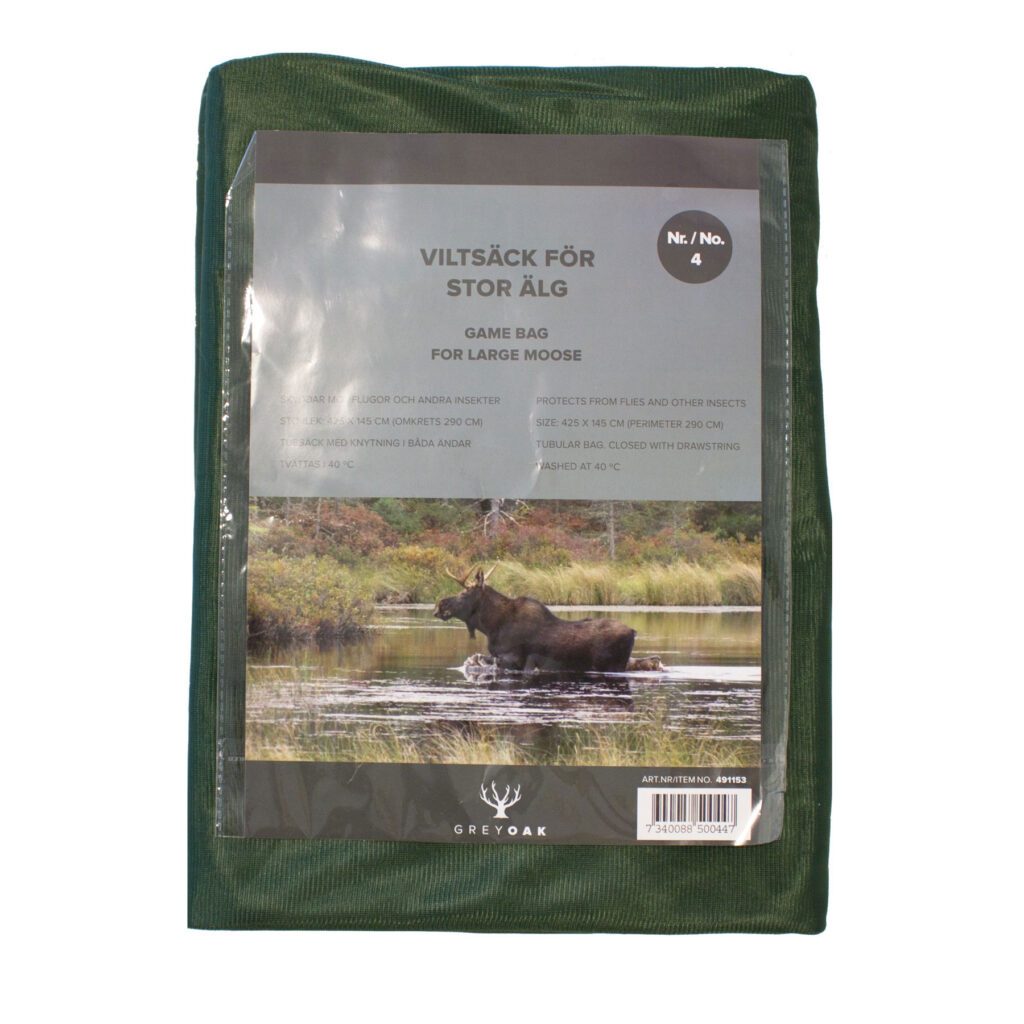 Viltsäck-stor älg från Grey oak