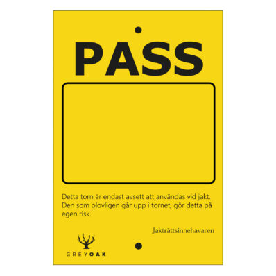 Passkylt 10 pack från Grey oak
