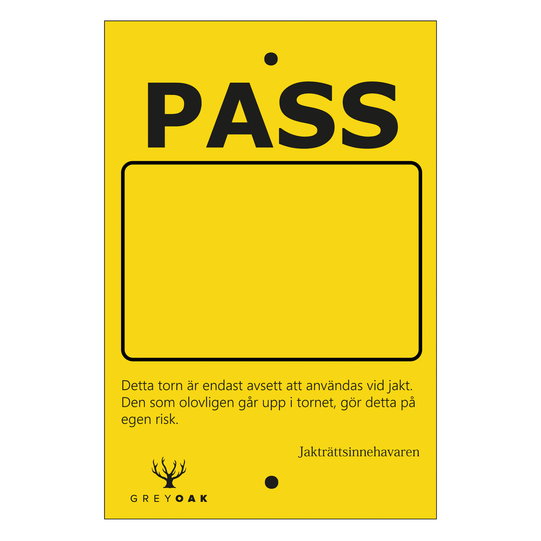 Passkylt 10 pack från Grey oak